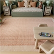 Nourison Home Nordic 8' x 10' Polyester Brick Ivory Area Rug