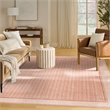 Nourison Home Nordic 8' x 10' Polyester Brick Ivory Area Rug