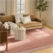 Nourison Home Nordic 8' x 10' Polyester Brick Ivory Area Rug