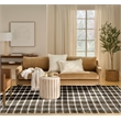 Nourison Home Nordic 8' x 10' Polyester Charcoal Multicolor Area Rug
