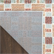 Nourison Home Nordic 4' x 6' PolyesterRust Multicolor Area Rug