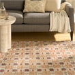 Nourison Home Nordic 4' x 6' PolyesterRust Multicolor Area Rug