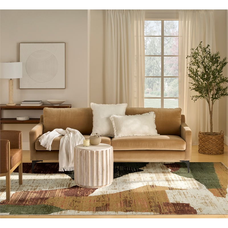Nourison Home Nordic 8' x 10' Polyester Beige Multicolor Area Rug