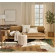 Nourison Home Nordic 8' x 10' Polyester Beige Multicolor Area Rug