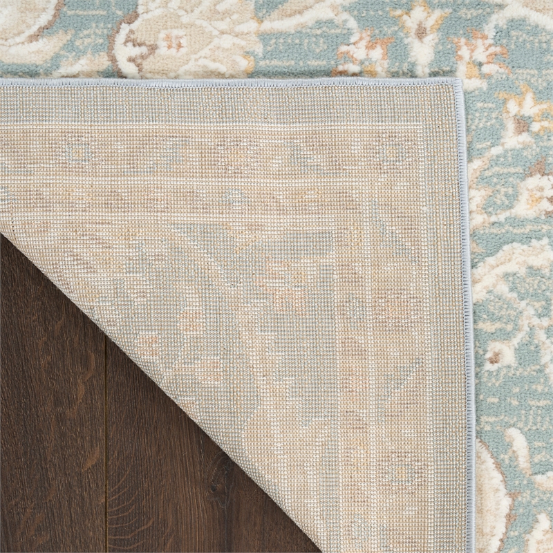 Nourison Home Isla 5' x 7' Polyester Blue Area Rug