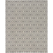 Nourison Home Jubilant 9' x 12' Fabric Grey Area Rug