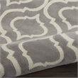 Nourison Home Jubilant 9' x 12' Fabric Grey Area Rug