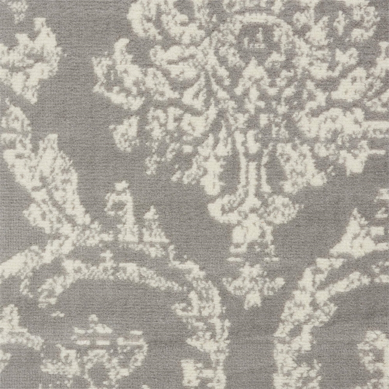 Nourison Home Jubilant 9' x 12' Fabric Grey Area Rug