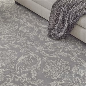 Nourison Home Jubilant 9' x 12' Fabric Grey Area Rug