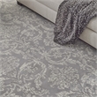 Nourison Home Jubilant 9' x 12' Fabric Grey Area Rug