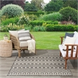 Nourison Positano 6' x 9' Fabric Charcoal Area Rug