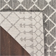 Nourison Positano 6' x 9' Fabric Charcoal Area Rug