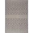Nourison Positano 6' x 9' Fabric Charcoal Area Rug