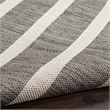 Nourison Positano 6' x 9' Fabric Charcoal Ivory Area Rug