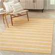 Nourison Positano 5' x 7' Fabric Yelow Ivory Area Rug