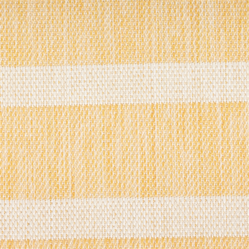 Nourison Positano 9' x 12' Fabric Yelow Ivory Area Rug