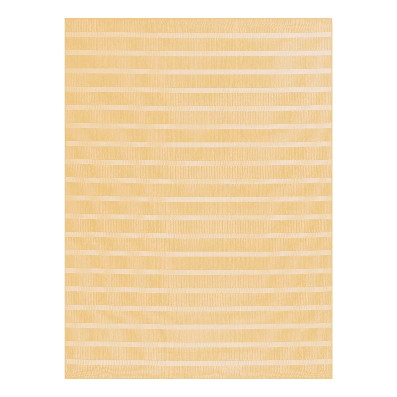 Nourison Positano 9' x 12' Fabric Yelow Ivory Area Rug
