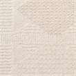 Nourison Home Nordic 8' x 10' PolyesterIvory Beige Area Rug
