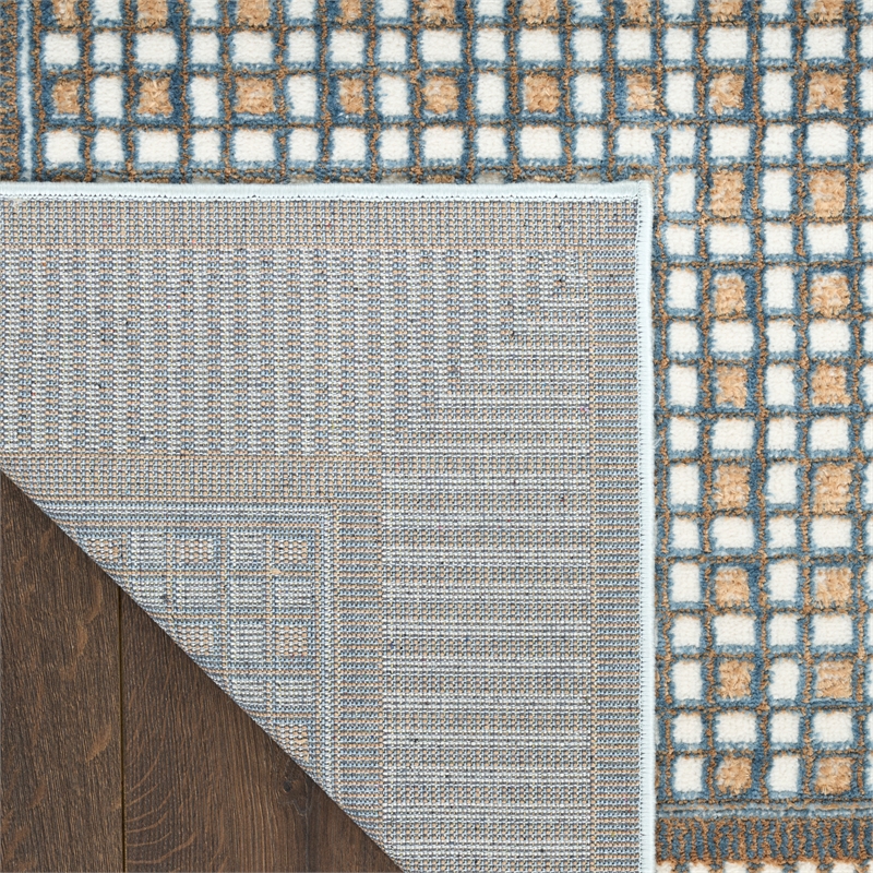 Nourison Home Nordic 5' x 7' Polyester Multicolor Area Rug