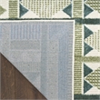 Nourison Home Nordic 4' x 6' Polyester Green Blue Area Rug