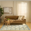 Nourison Home Nordic 5' x 7' Polyester Green Blue Area Rug