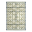Nourison Home Nordic 5' x 7' Polyester Green Blue Area Rug