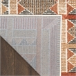 Nourison Home Nordic 6' Runner PolyesterRust Multicolor Area Rug