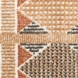 Nourison Home Nordic 6' Runner PolyesterRust Multicolor Area Rug