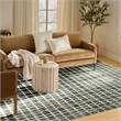 Nourison Home Nordic 8' x 10' PolyesterBlue Green Area Rug