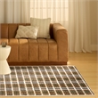 Nourison Home Nordic 4' x 6' Polyester Charcoal Multicolor Area Rug