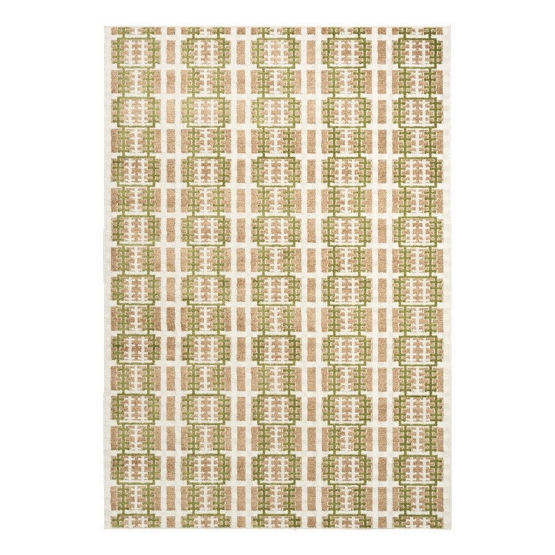 Nourison Home Nordic 4' x 6' Polyester Multicolor Area Rug