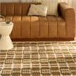 Nourison Home Nordic 5' x 7' Polyester Multicolor Area Rug