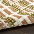 Nourison Home Nordic 5' x 7' Polyester Multicolor Area Rug