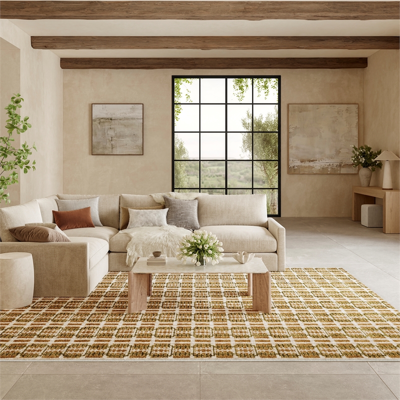 Nourison Home Nordic 8' x 10' Polyester Multicolor Area Rug