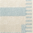 Nourison Home Nordic 6' Runner PolyesterIvory Blue Area Rug