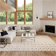 Nourison Home Nordic 8' x 10' Polyester Rust Multicolor Area Rug