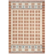 Nourison Home Nordic 5' x 7' Polyester Ivory Rust Area Rug