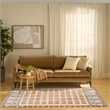 Nourison Home Nordic 5' x 7' Polyester Ivory Rust Area Rug