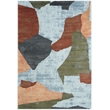 Nourison Home Nordic 5' x 7' Polyester Blue Multicolor Area Rug