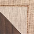 Nourison Positano 6' x 9' Beige Fabric Modern Rug