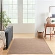Nourison Positano 6' x 9' Beige Fabric Modern Rug