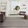 Nourison Positano 9' x 12' Fabric Charcoal Area Rug