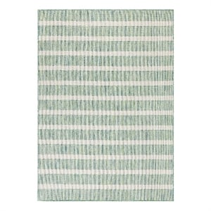 Nourison Positano 8' x 10' Fabric Blue Green Ivory Area Rug