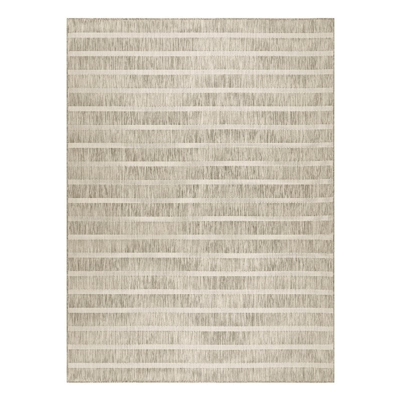 Nourison Positano 9' x 12' Fabric Grey Ivory Area Rug