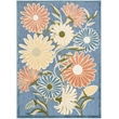 Nourison Home Aloha 5' x 8' Fabric Blue Sage Area Rug