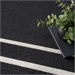 Nourison Home Nourison Essentials 7' x 10' Fabric Black Ivory Area Rug