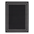 Nourison Home Nourison Essentials 7' x 10' Fabric Black Ivory Area Rug