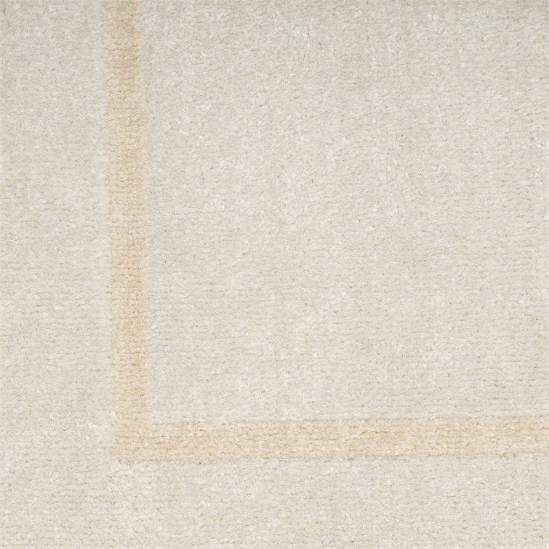 Nourison Home Nourison Essentials 6' x 9' Fabric Ivory Gold Area Rug