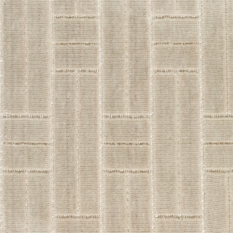 Nourison Home Washable Charm 6' x 9' Polyester Silver Ivory Area Rug
