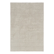Nourison Home Washable Charm 6' x 9' Polyester Silver Ivory Area Rug